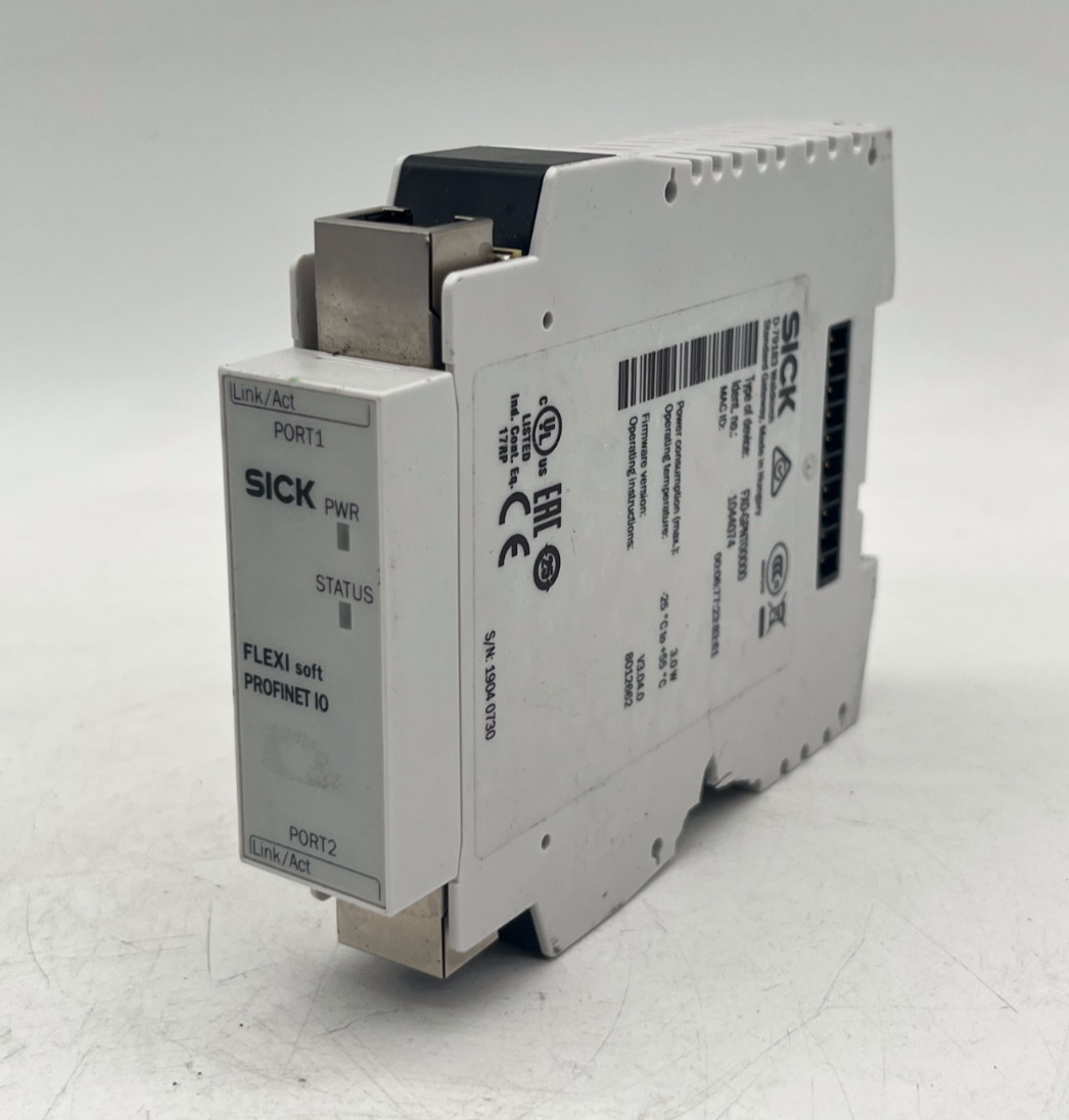 SICK FX0-GPNT00000 ProfiNet Sicherheitssteuerung | Firmware: V3.04.0 | Bruch!