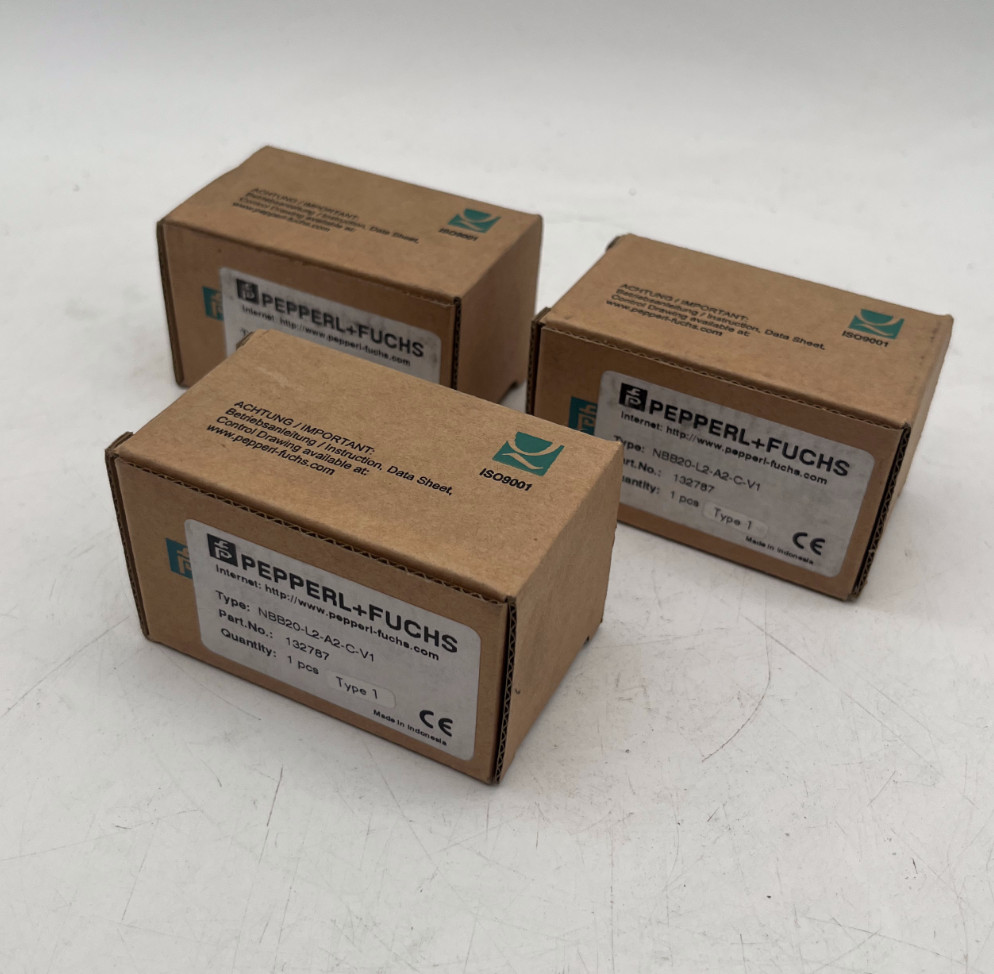 3x PEPPERL+FUCHS NBB20-L2-A2-C-V1 132787 Type 1