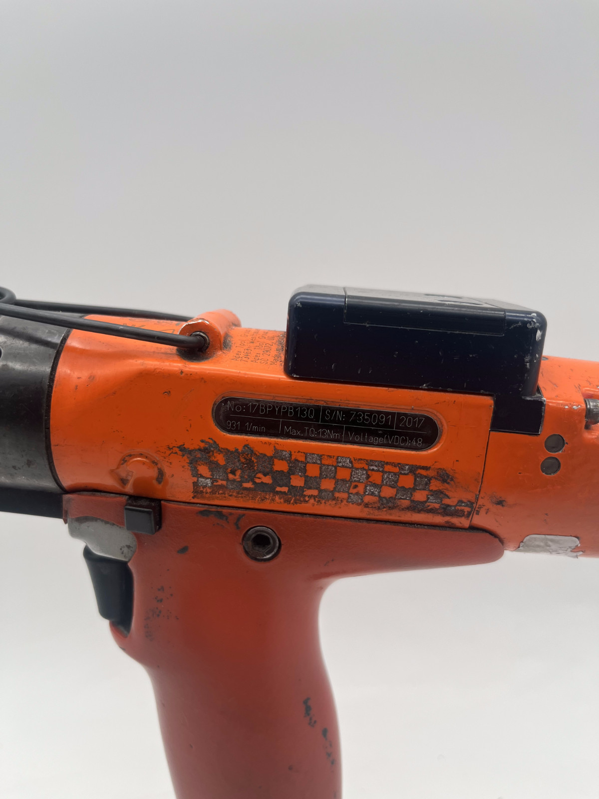 Cleco LiveWire 17BPYPB13Q Pistolenschrauber 48VDC Max. TQ:13Nm | used, Vorschaubild 5