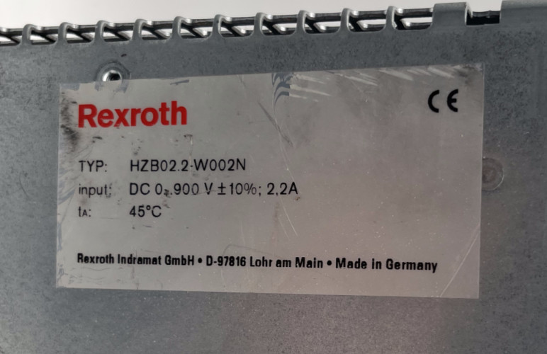 Rexroth Bosch Indramat HZB02.2-W002N 2.2A 2kW Basisgerät | Abdeckung fehlt, Rexroth, Bild 2 von 9