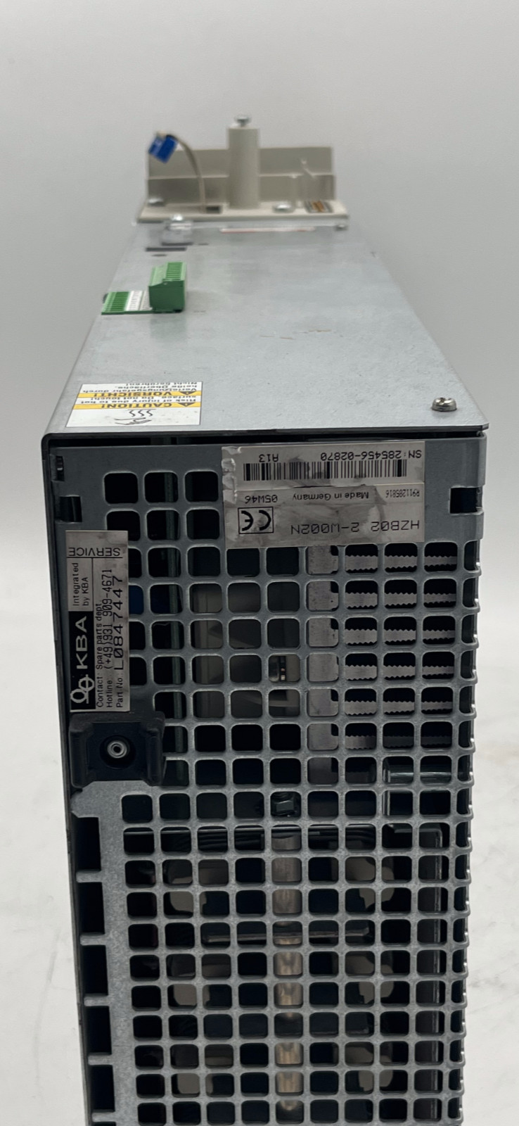 Rexroth Bosch Indramat HZB02.2-W002N 2.2A 2kW Basisgerät | Abdeckung fehlt, Rexroth, Bild 4 von 9