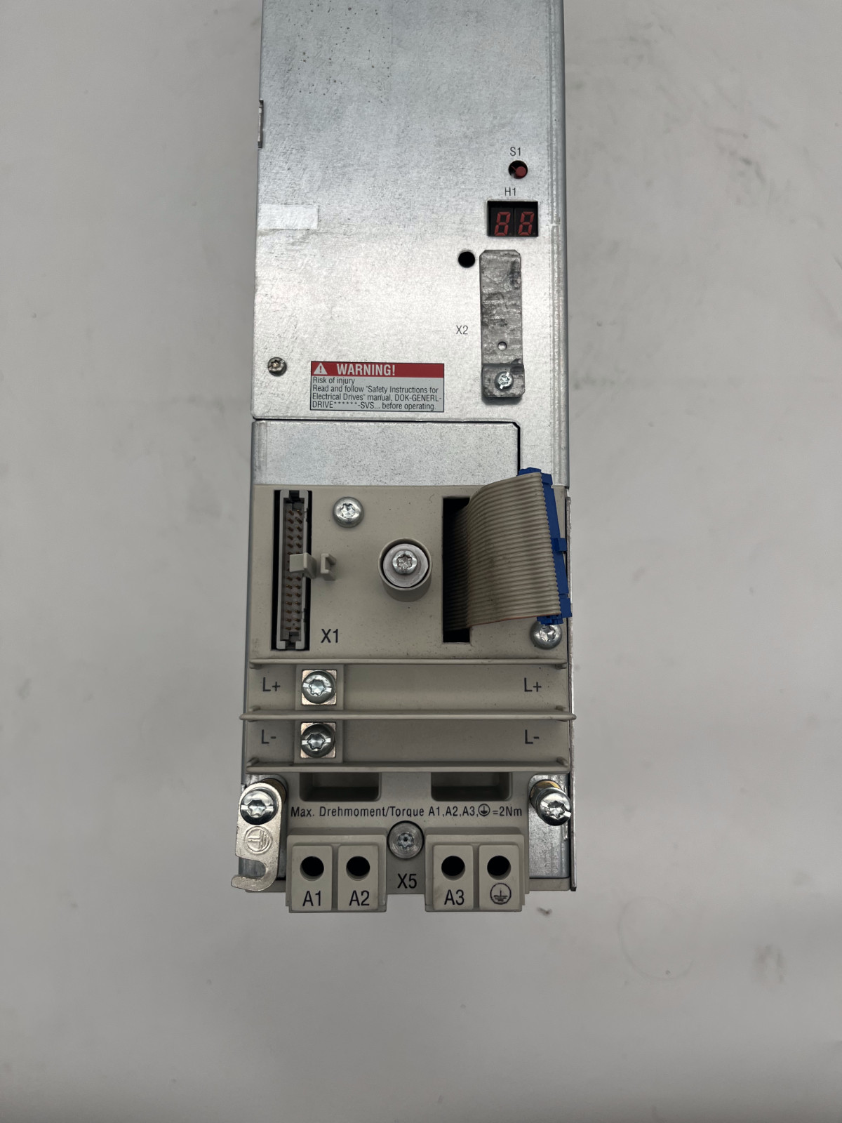 Rexroth Bosch Indramat HZB02.2-W002N 2.2A 2kW Basisgerät | Abdeckung fehlt, Rexroth, Bild 7 von 9