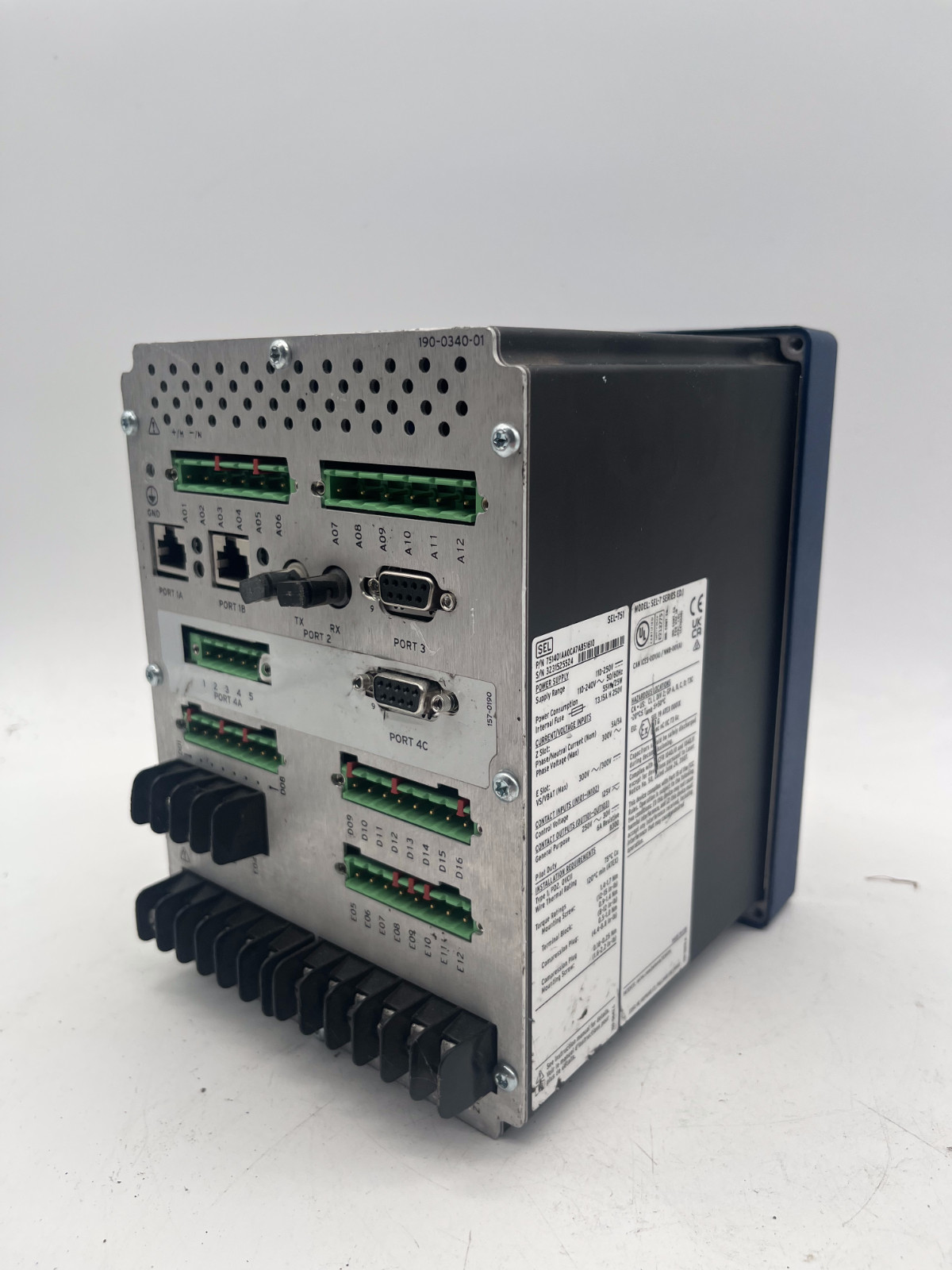SEL protection relay Feeder Protection Relay Typ: SEL-751 | SEL-7 Series ED.1, SEL, photo 4 of 7