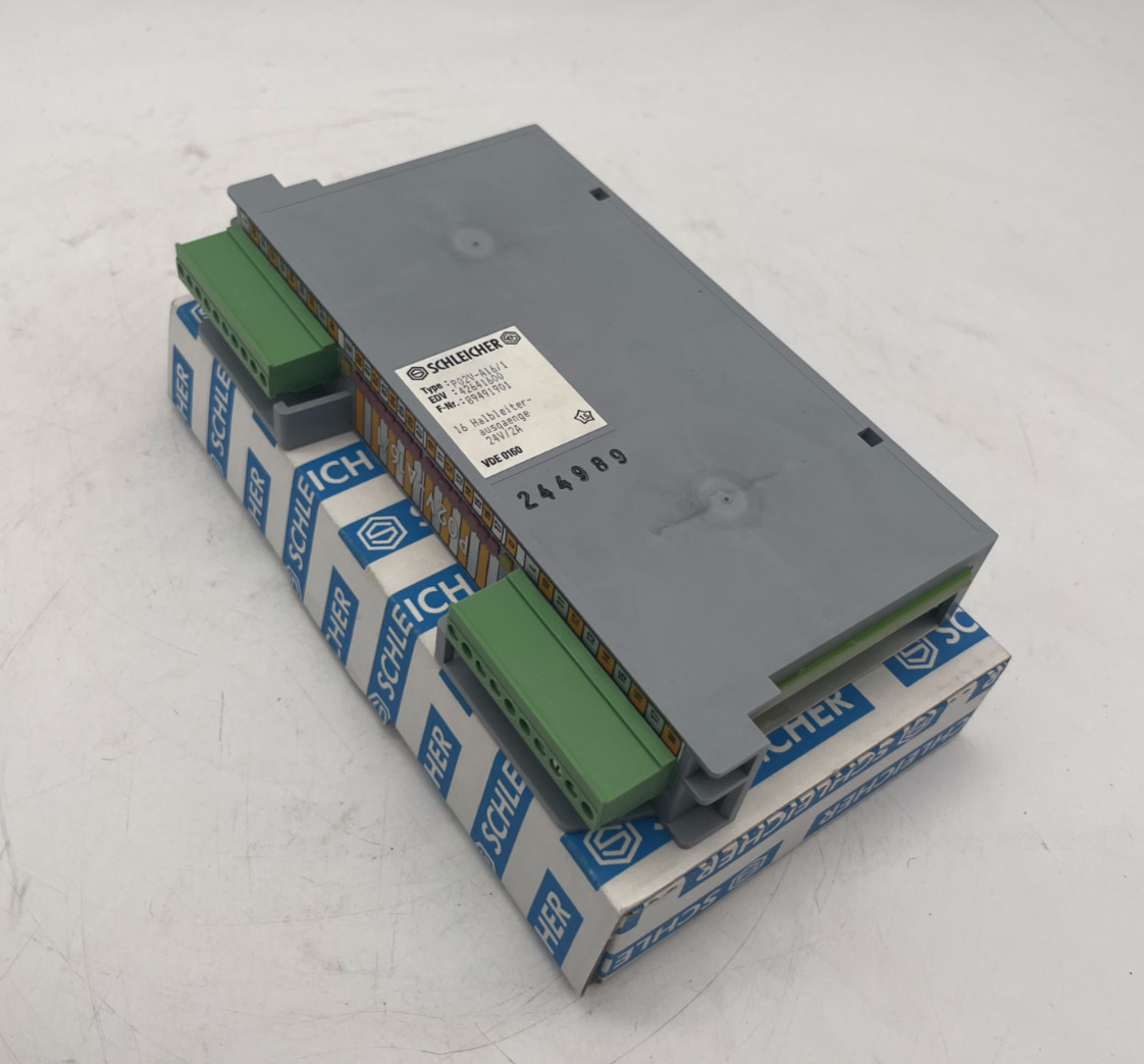 Schleicher Module P02V-A16/1 42641600 24V 2A | New, photo 1 of 11
