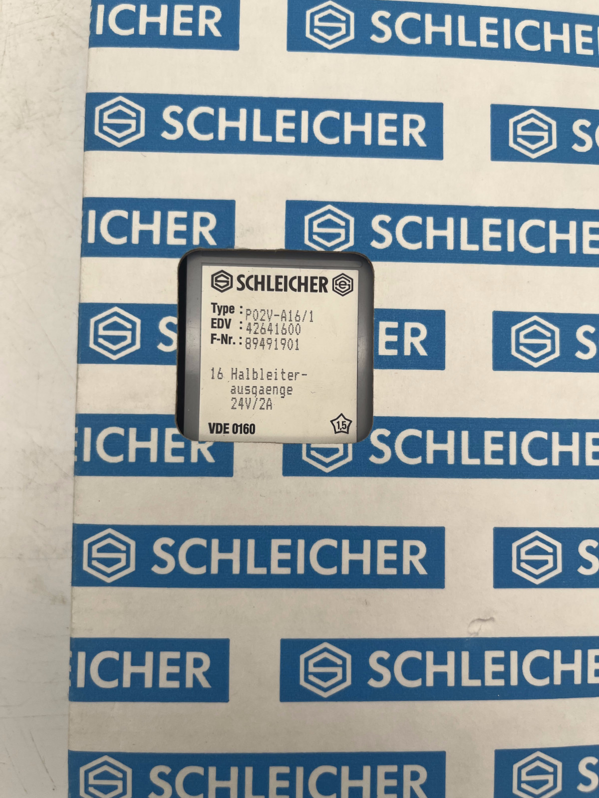 Schleicher Module P02V-A16/1 42641600 24V 2A | New, Schleicher, photo 2 of 11
