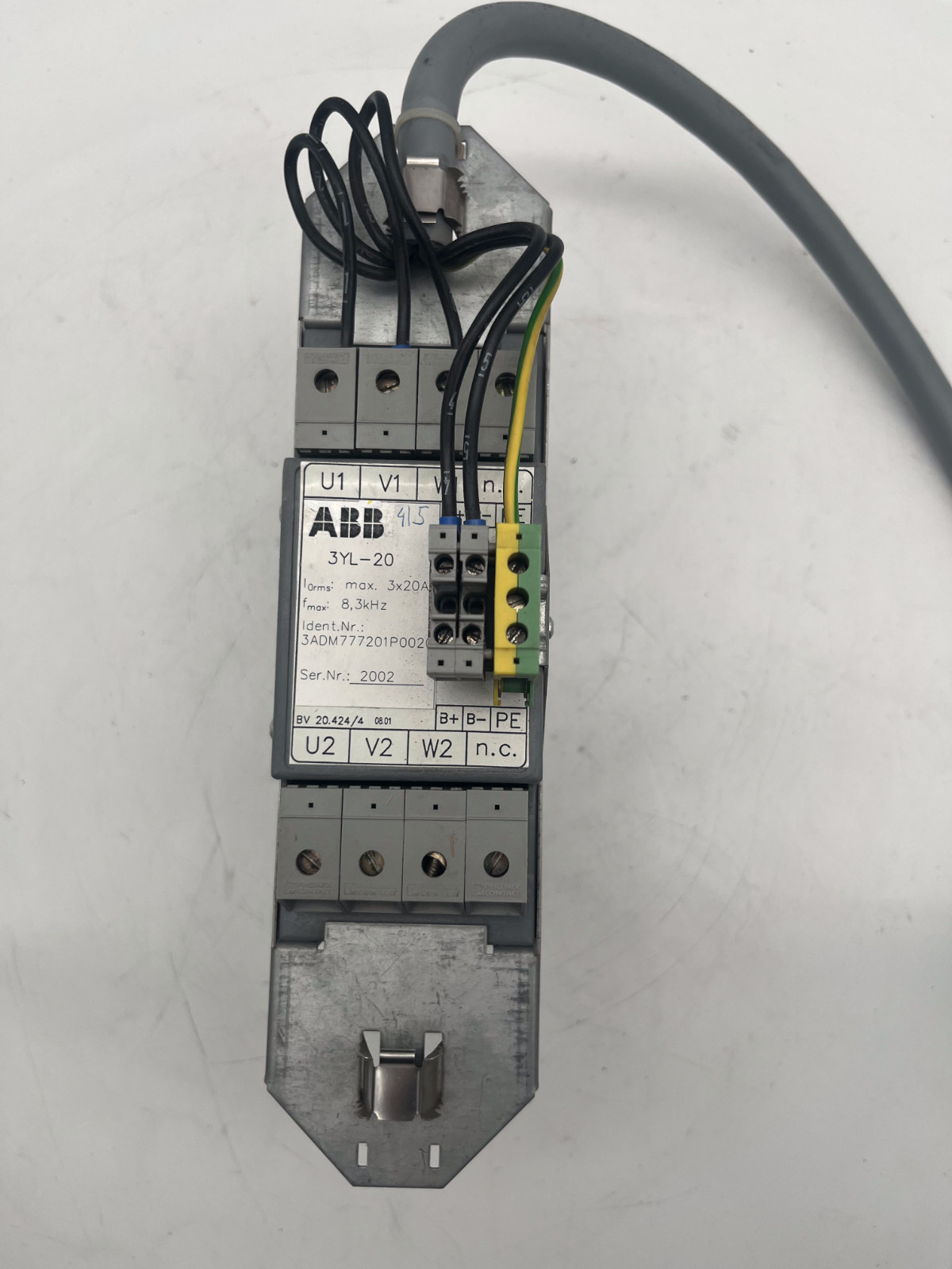 ABB 3YL-20 | motor choke 3ADM777201P0020 | Phoenix Contact KGS-PC 4/6, ABB, photo 4 of 7