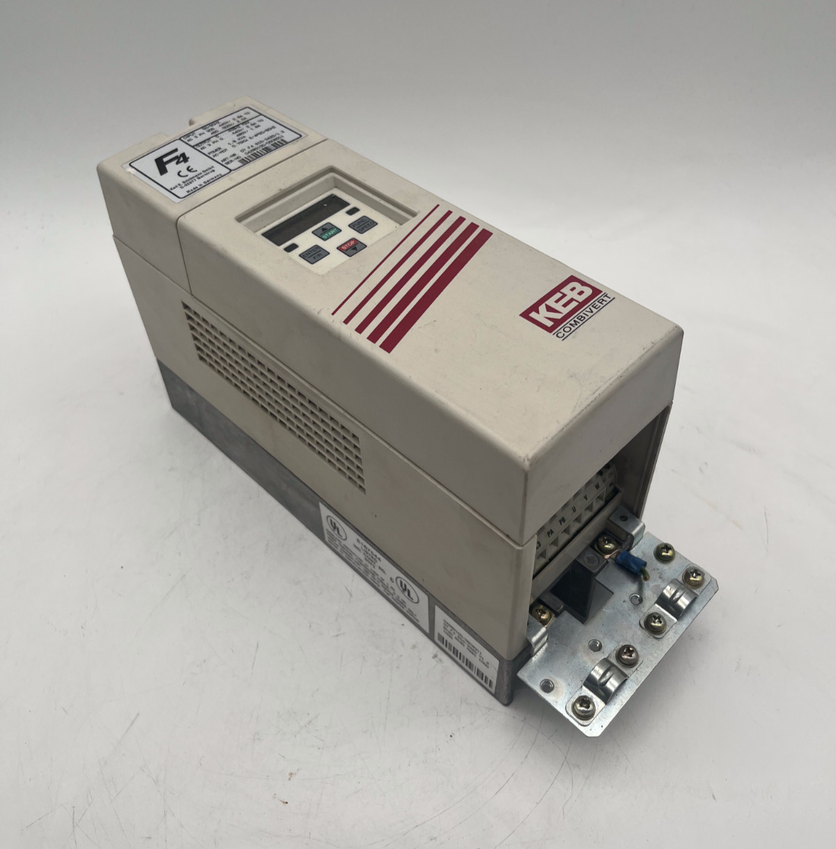 KEB Combivert 07.F4.S1D-3420/1.2 Frequenzumrichter 0,75 kW 1,8KVA, KEB, Bild 2 von 6