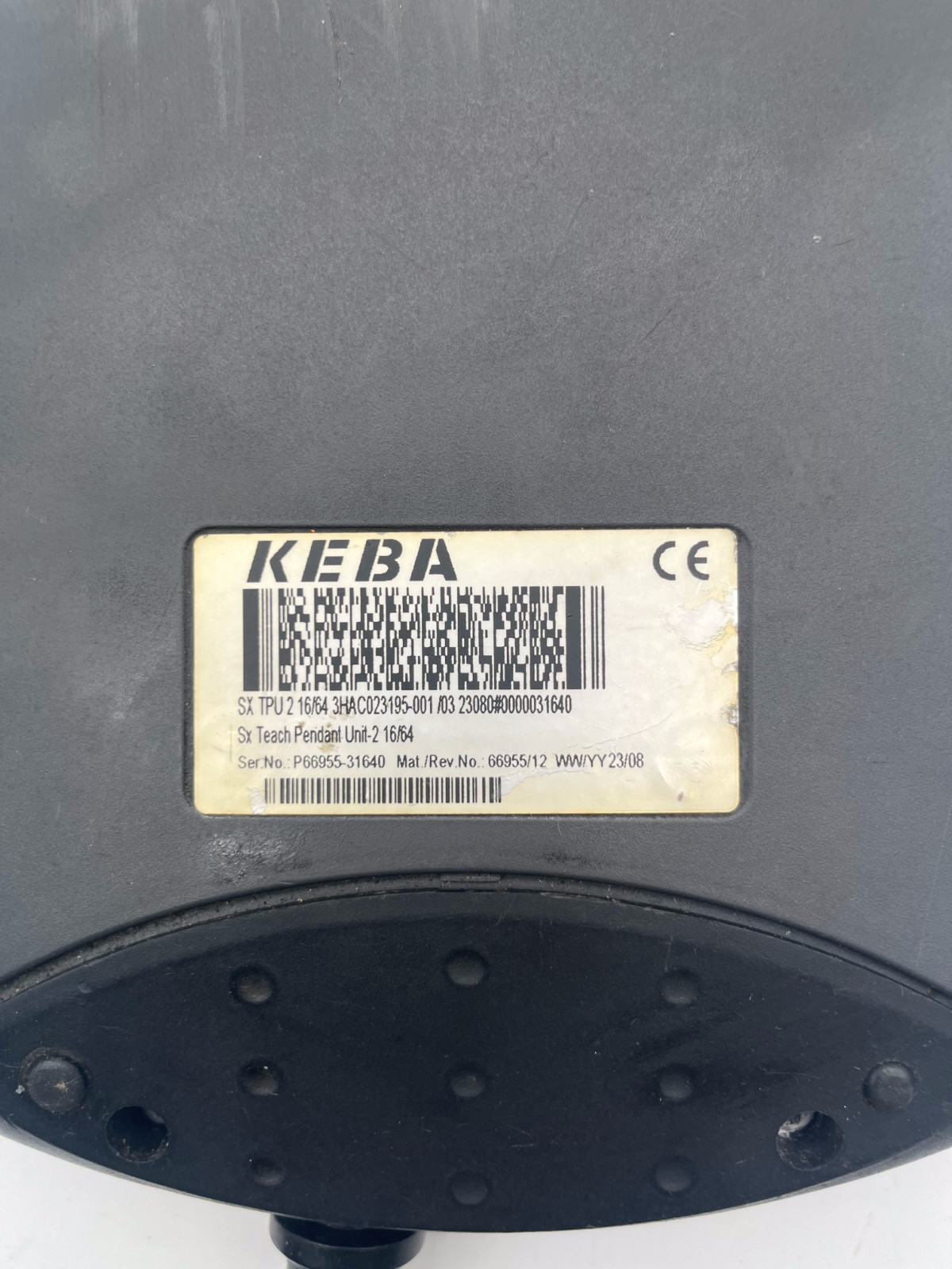 KEBA SX TPU 2 16/64 3HAC023195-001 Sx Teach Pendant Unit-2 16/64 | 6,4 Zoll, KEB, Bild 7 von 7