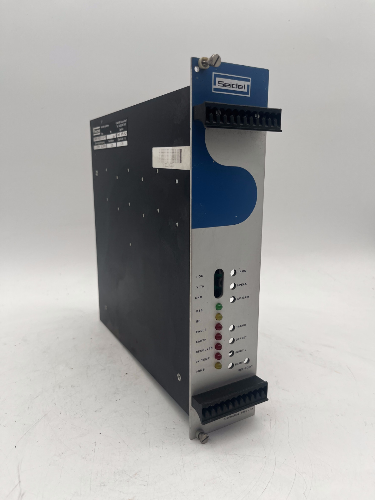 Seidel Servoantrieb 65WKS-M310/12-PB | 3 x 220V 3,2kVA 12A Opt 65/426, Seidel, Bild 2 von 6