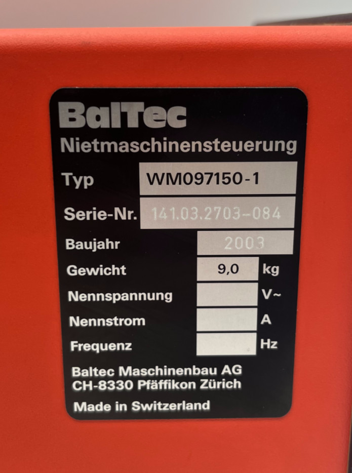 BalTec RC-20A WM097150-1 | RC20A WM 103140100, BalTec, Bild 2 von 7