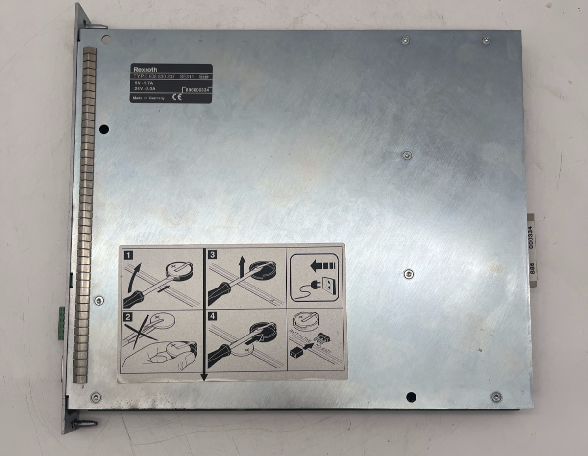 Bosch Rexroth Controller SE311 Anzugssteuerung Typ: 0608830237 / 0 608 830 237, Bosch Rexroth, Bild 4 von 7
