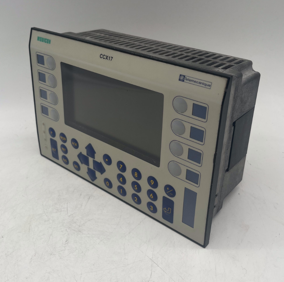 Schneider Telemecanique Modicon CCX17 TCCX1730LPS | 8LI LCD OP PANEL PRT+OUT