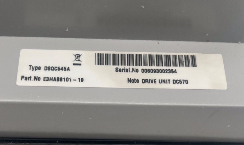 ABB Robotic Servomodul DSQC545A | E3HAB8101-19 Drive Unit DC570 Servoantrieb, ABB, Bild 2 von 7