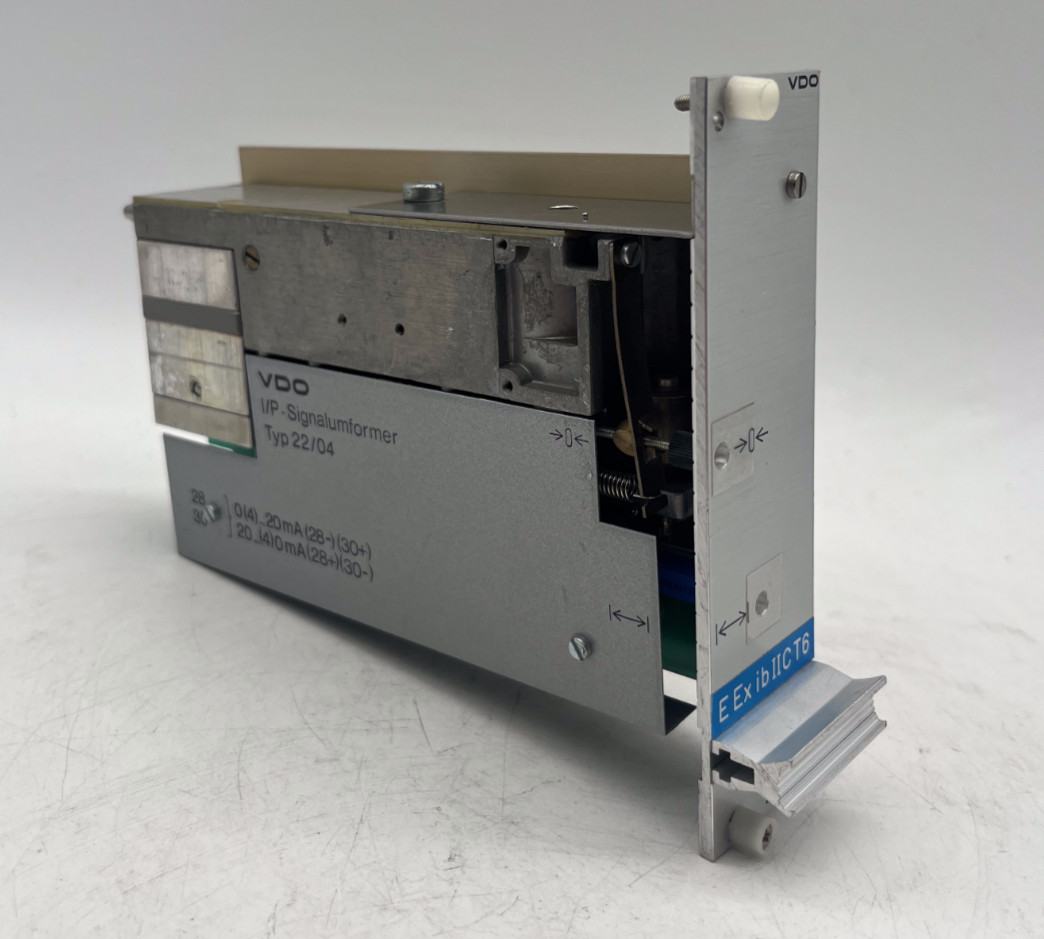 VDO Mess- und Regeltechnik 22/04-11 I/P Signalumformer I/P-Converter 22/04 21698