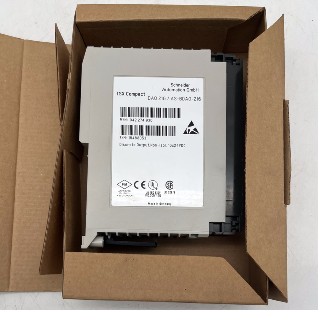 SCHNEIDER ELECTRIC DAO216/AS-BDAO-216 TSX KOMPAKTMODUL DAO216 / AS-BDAO-216 NEW