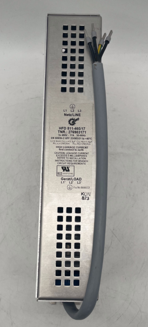 NORD HFD 511-460/17 | EMC/Radio Interference Filter | Funkenstörfilter B9705084, NORD, Bild 7 von 8