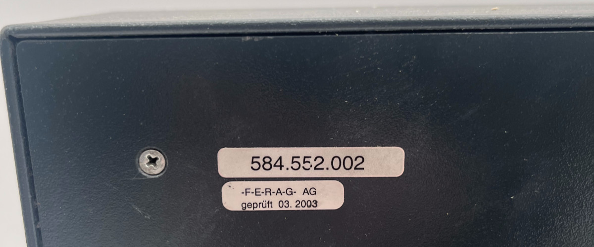 Ferag 584.552.002 DJ58 Control Panel Operating Panel, Vorschaubild 6