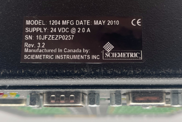 Sciemetric 1204 MFG SigPod Operator Interface Windows XP Embedded X11-15305, Sciemetric, Bild 2 von 10