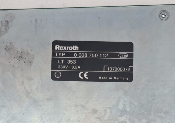 Rexroth LT353 Leistungsmodul 0 608 750 112 ( 0608750112 ) 330V 3,5A für Spindel, Rexroth, Bild 2 von 6