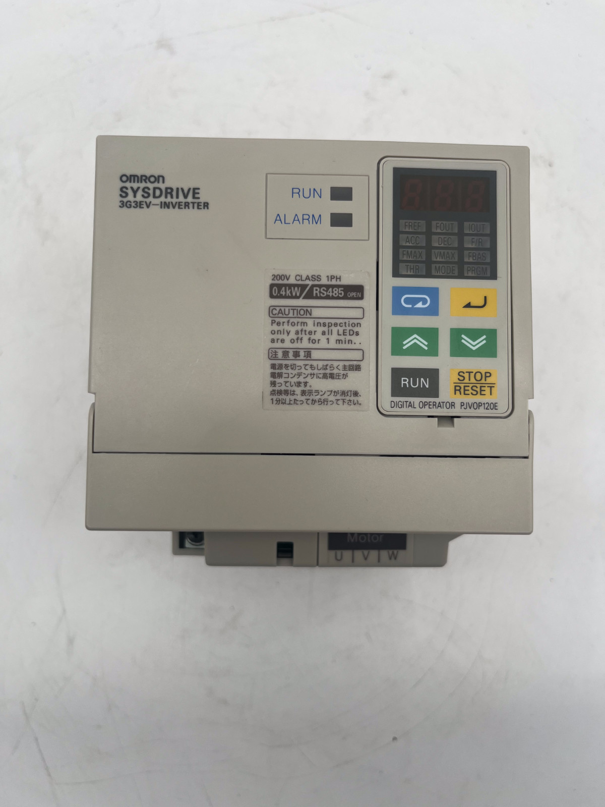 OMRON 3G3EV-AB004RM-E SYSDRIVE 3G3EV Inverter 1.1kVA 3A 8X1, OMRON, Bild 4 von 7
