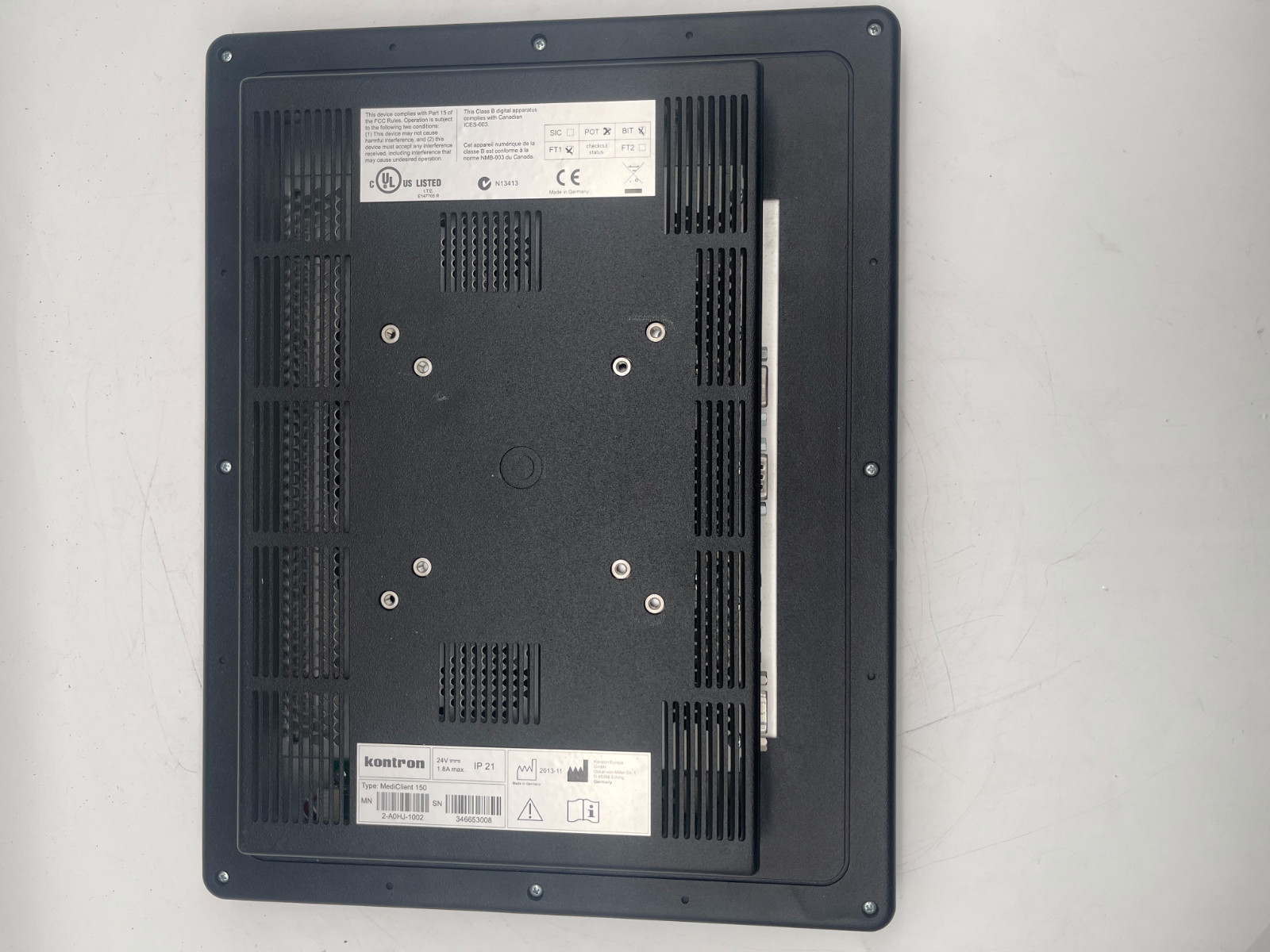 Schäfer Kontron touch panel / LCD Medi Client M@C 3 M@C150 MediClient 150, Kontron, photo 3 of 9