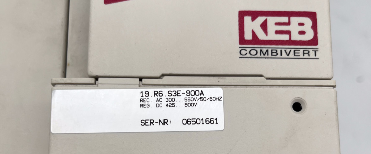 KEB COMBIVERT R6 | 19.R6.S3E-900A | Brems-Chopper 65 kVA 900V DC | Ver. 1.0, KEB, Bild 3 von 10