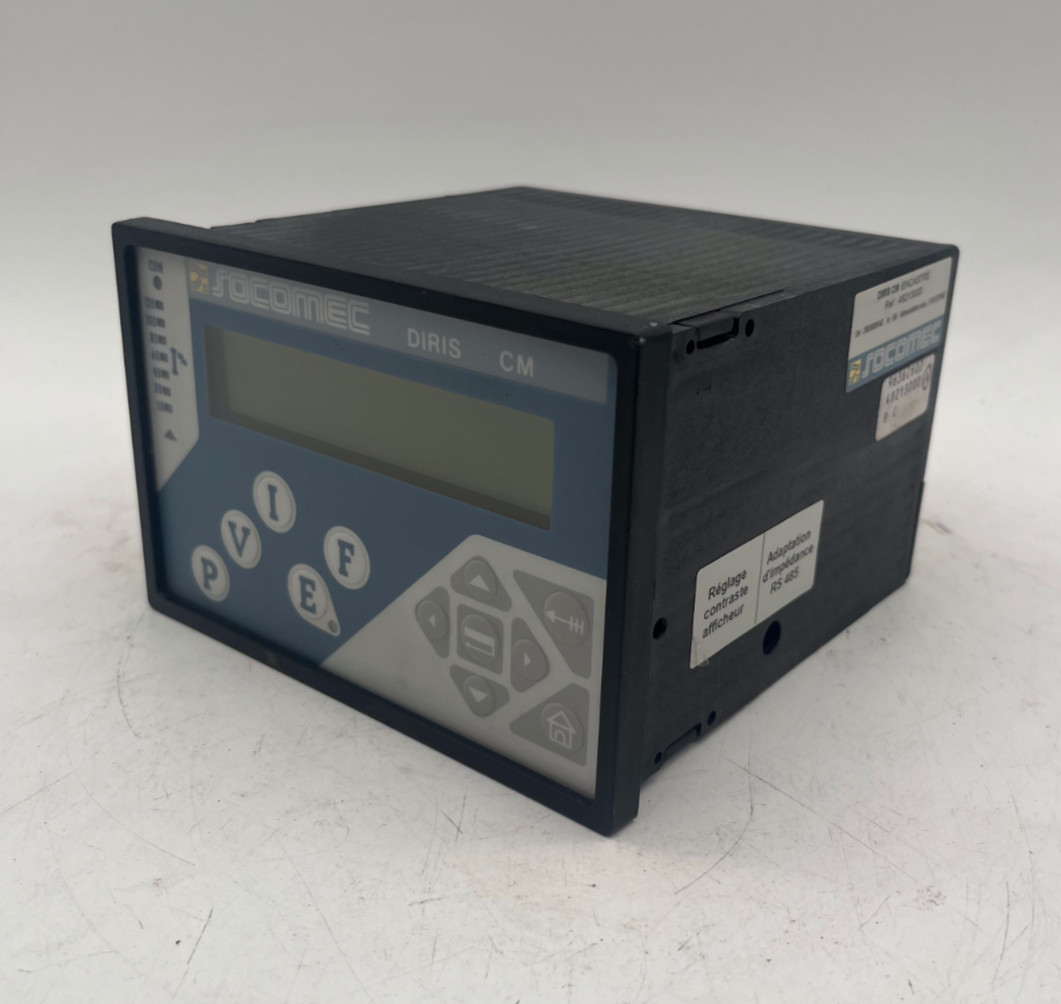 Socomec DIRIS CM ENCASTRE Multifunction Meter | RS 485 Modbus | 230VAC 48213000