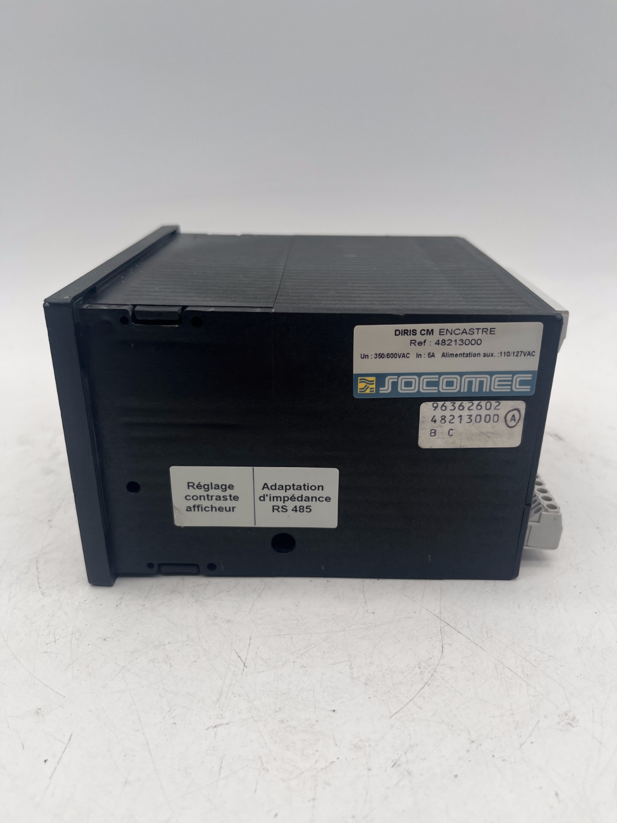 Socomec DIRIS CM ENCASTRE Multifunction Meter | RS 485 Modbus | 230VAC 48213000, Socomec, photo 3 of 6