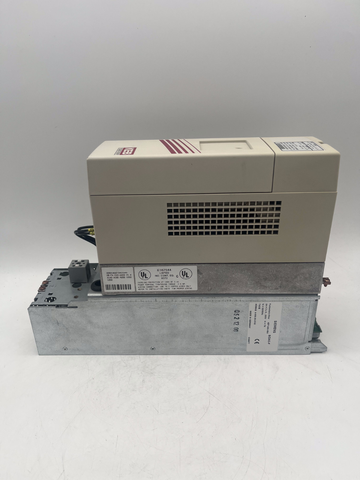 KEB 09.F4.C1D-4A03/1.4 Combivert F4 Frequenzumrichter Siemens SIDAC-F, Siemens, Bild 4 von 8