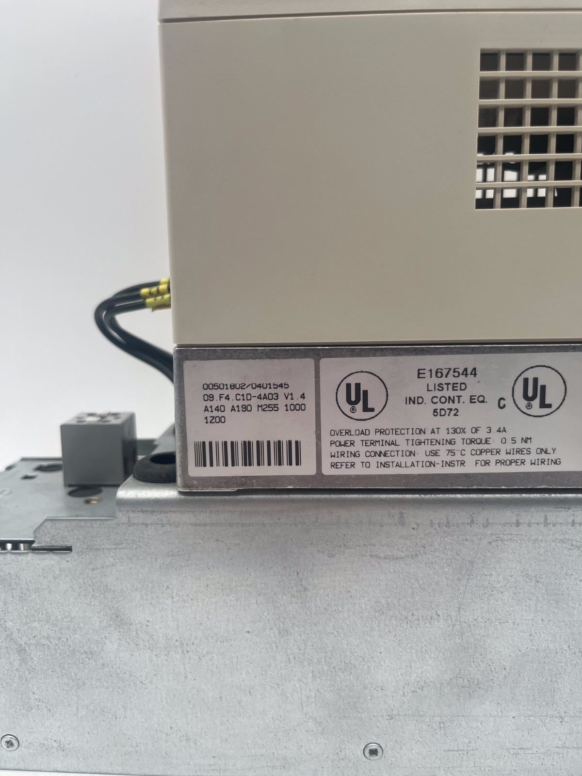 KEB 09.F4.C1D-4A03/1.4 Combivert F4 Frequenzumrichter Siemens SIDAC-F, Siemens, Bild 5 von 8