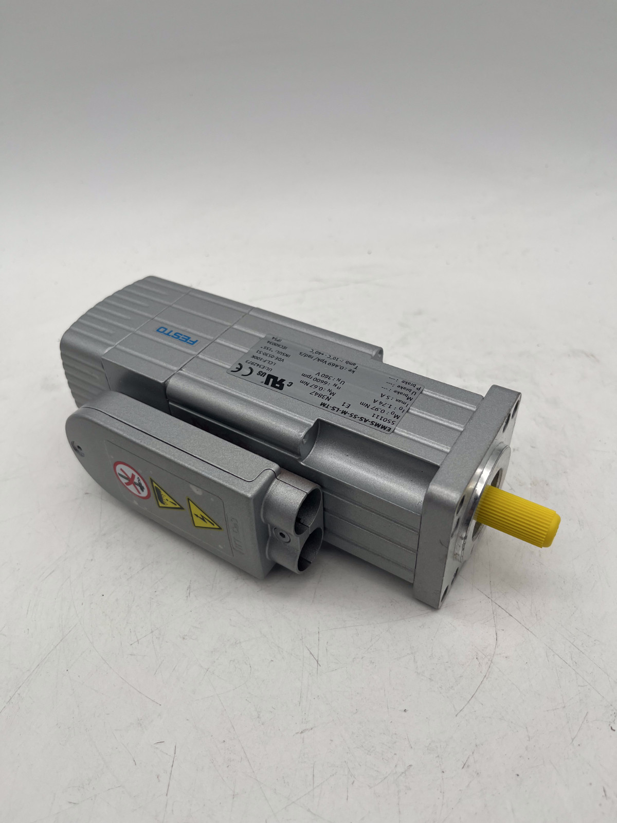 FESTO 550111 EMMS-AS DC SERVO MOTOR EMMS-AS-55-M-LS-TM 360VDC NUPI E1 N3847, FESTO, Bild 12 von 13