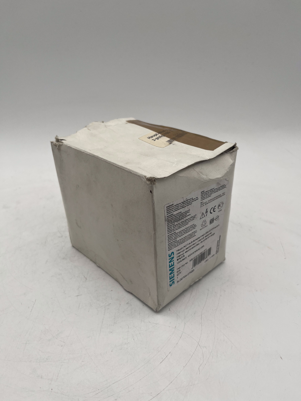 Siemens 3LD2704-0TK53 Haupt-/Not-Aus-Schalter 100A, Siemens, Bild 3 von 3
