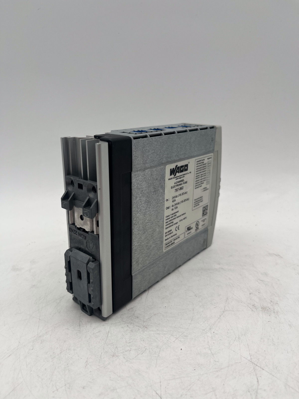 WAGO 787-862 4-Channel Electronic Fuse 24 V/DC 10A 240W, WAGO, photo 5 of 10