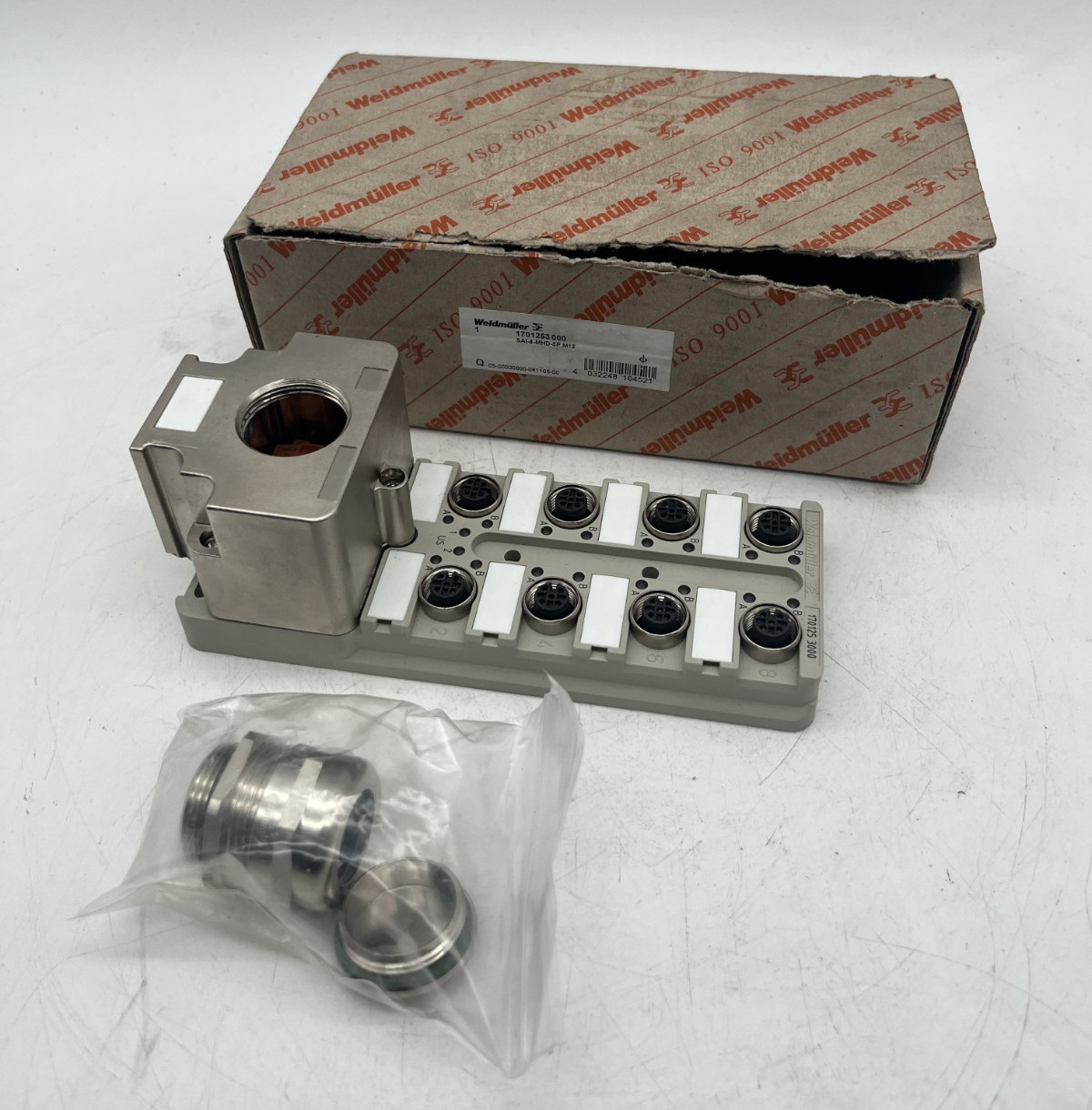 Weidmüller Sensorbox Verteilerbox Sensor Aktorbox M12 SAI-8-F | 170125 3000