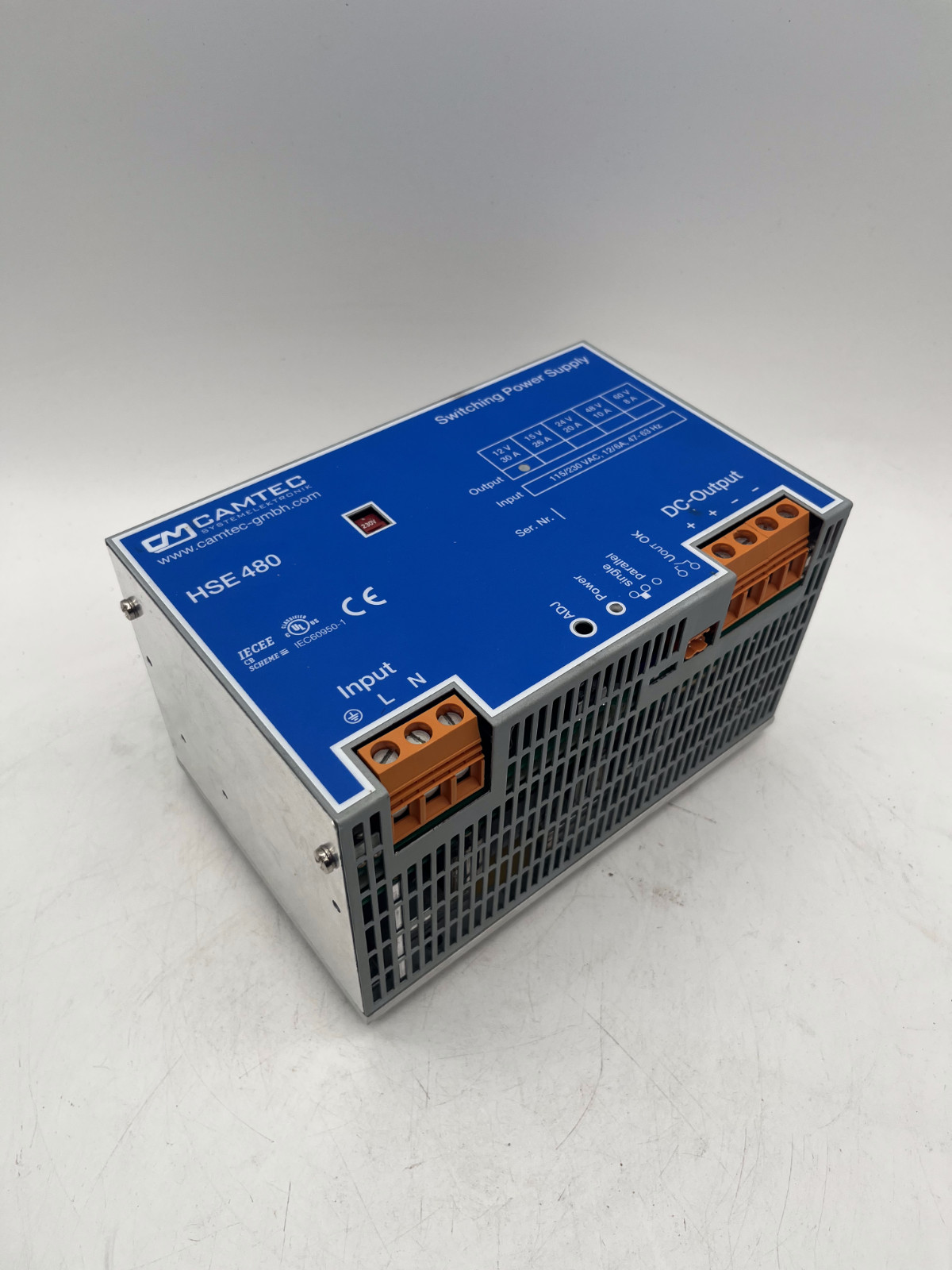 CAMTEC HSE480 Switching Power Supply HSE 480 Netzteil HSE04801.12T, CAMTEC, Bild 2 von 6
