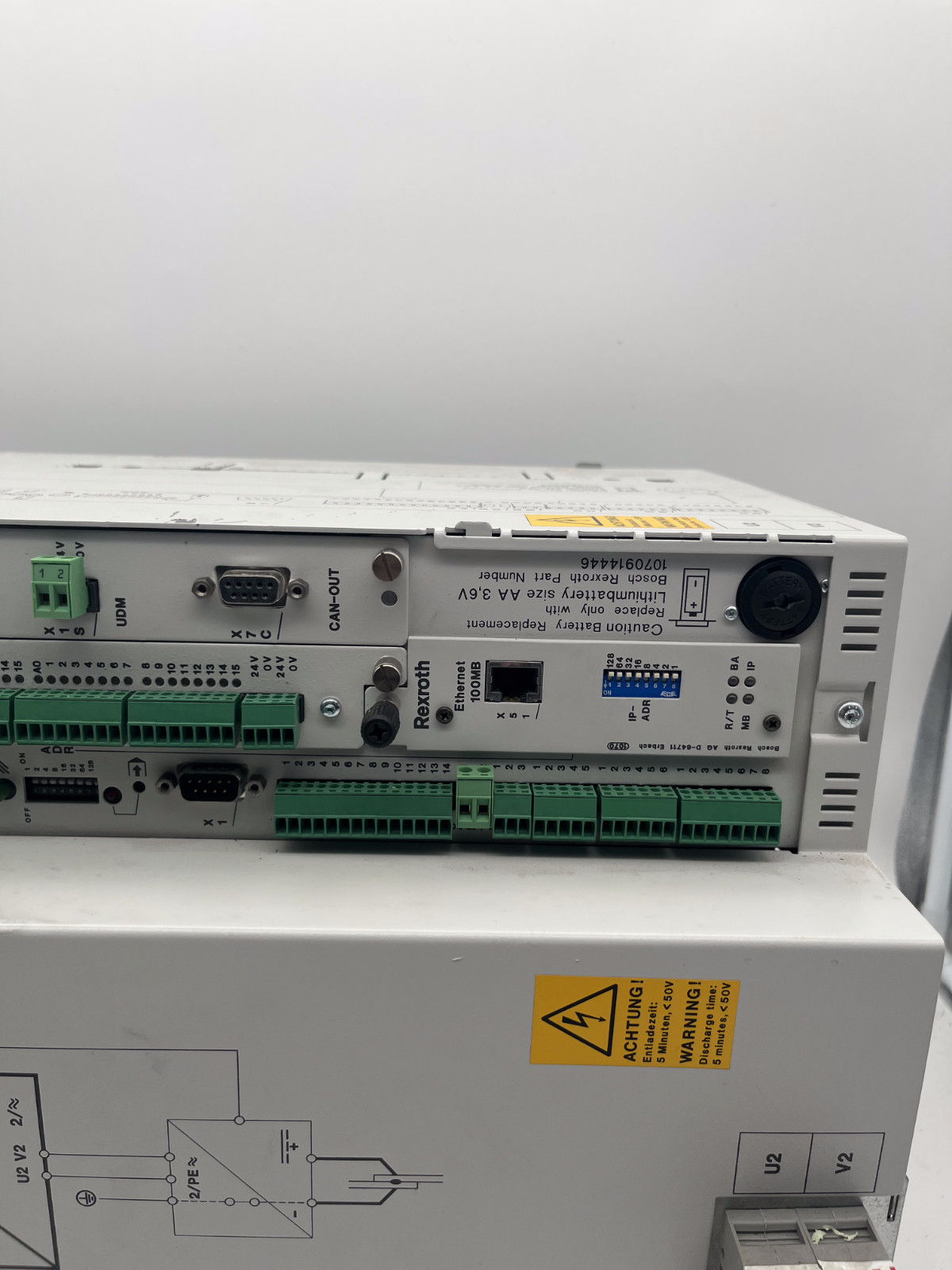 Rexroth PSI6000 PSI6300.228L1 | R911311302-105 | FD:06W04 | Frequenzumrichter, Rexroth, Bild 7 von 10