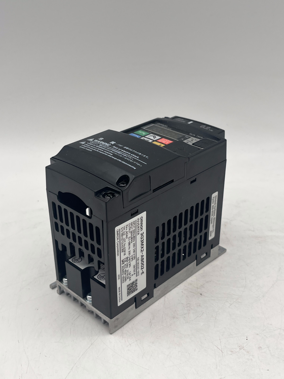 OMRON 3G3MX2-AB002-E Inverter | inverter 0.2KW 220V | NE18220-002, OMRON, photo 3 of 8