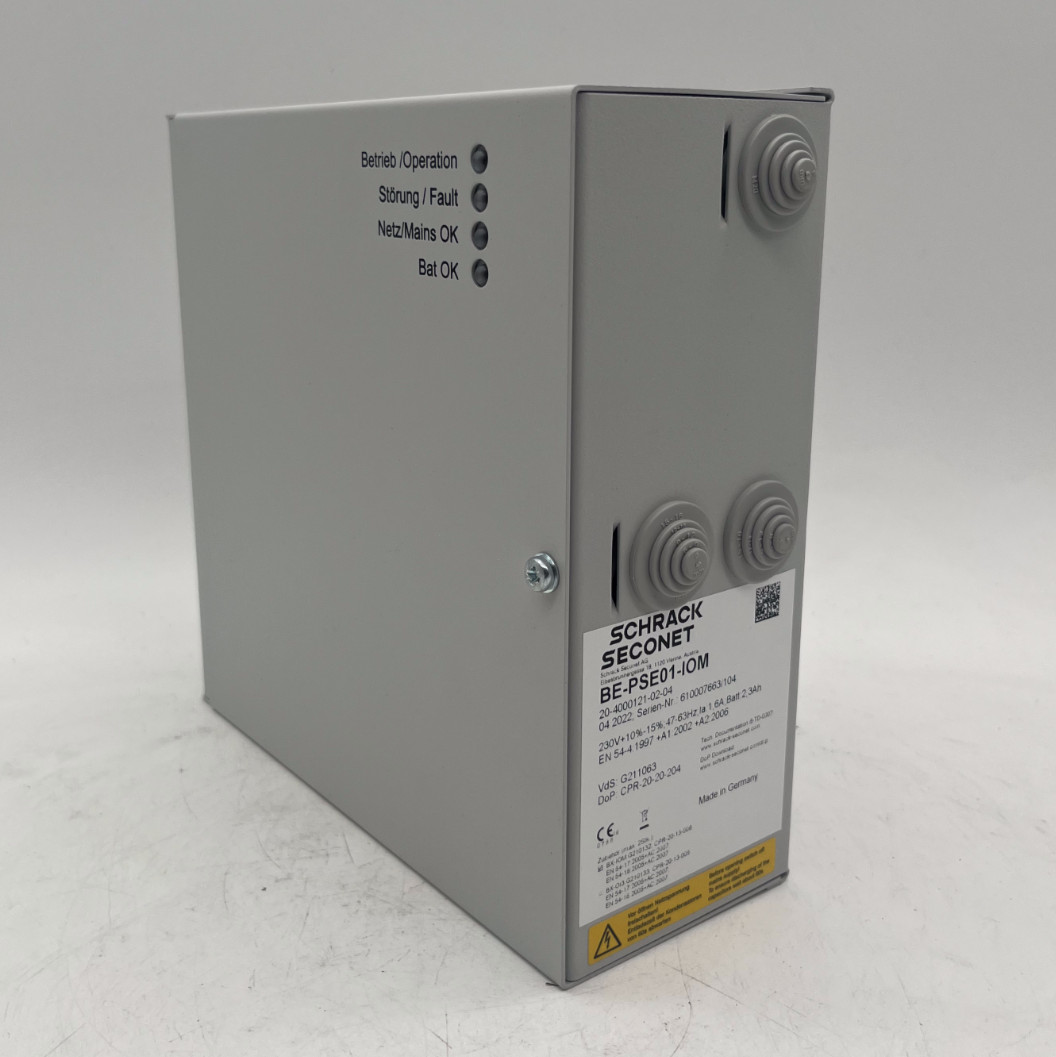 Schrack Seconet BE-PSE01-IOM power supply cabinet G211063, photo 1 of 6