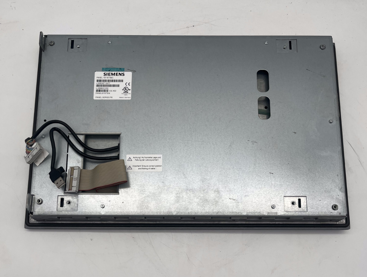 Siemens Simatic Panel 15T 677B/C A5E02713377 Ver. A02 | Panel Series P6, Siemens, Bild 3 von 5