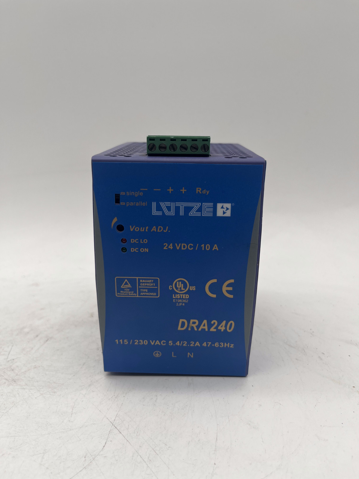 Lütze power supply DRA240-24B redundant 722-759 | 115/230V-AC 24V-DC 240W, Lütze, photo 4 of 6