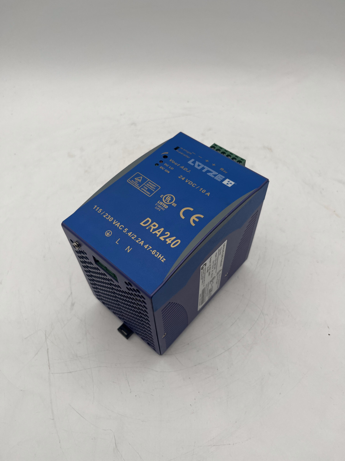 Lütze power supply DRA240-24B redundant 722-759 | 115/230V-AC 24V-DC 240W, Lütze, photo 6 of 6