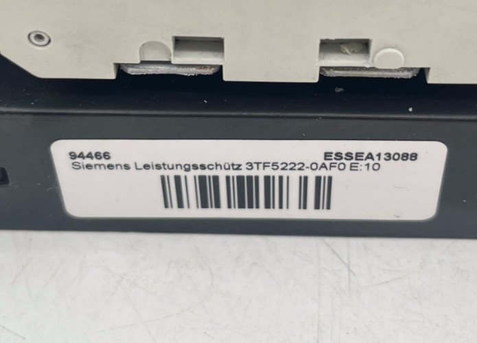 Siemens 3TF52 power contactor 3TF5222-0AF0 E:10 | 90KW 3POLIG 110V AC SPULE, Siemens, photo 2 of 8