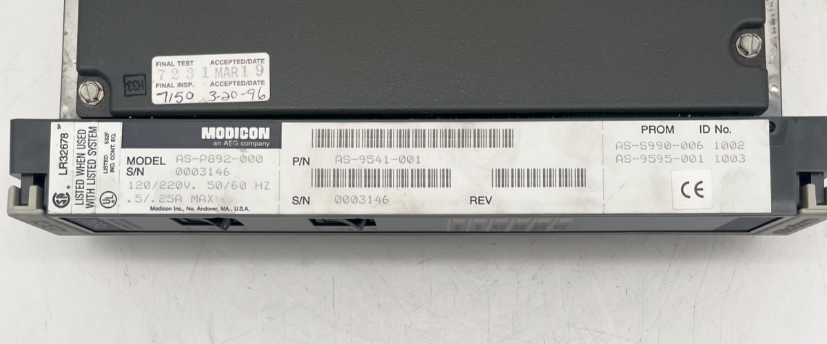 Schneider / AEG Modicon AS-P892-000 Remote I/O Prozessor | LR32678, Schneider, Bild 2 von 8