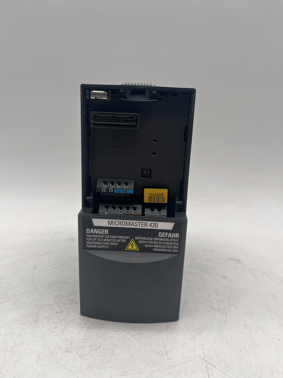 Siemens Micromaster 420 6SE6420-2AB12-5AA1 Frequenzumrichter 6SE6 420-2AB12-5AA1, Siemens, Bild 5 von 7