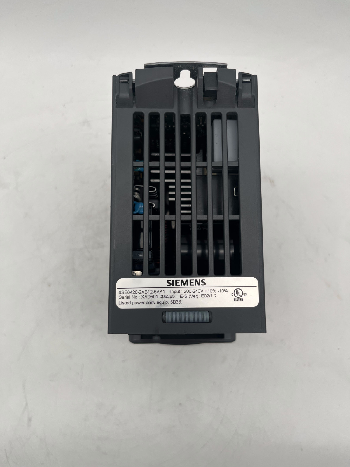 Siemens Micromaster 420 6SE6420-2AB12-5AA1 Frequenzumrichter 6SE6 420-2AB12-5AA1, Siemens, Bild 7 von 7