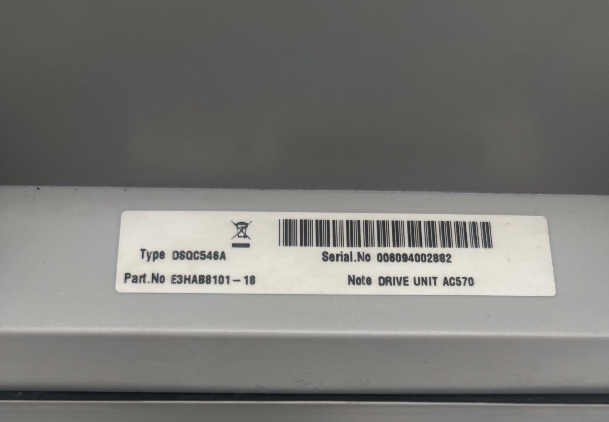 ABB 3HAB8101-18/09C servo drive frequency inverter DSQC546A Servo Drive, ABB, photo 6 of 9