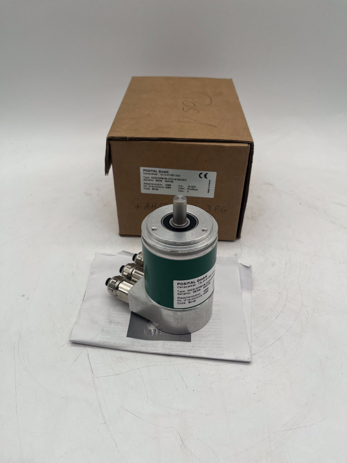 FRABA Posital 0CD-DPB1B-1212-S060-0CC OCD-DPB1B encoder absolute encoder Ver. 2, FRABA, photo 5 of 6
